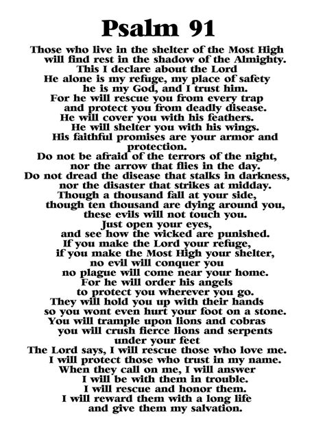 passion translation bible psalm 91